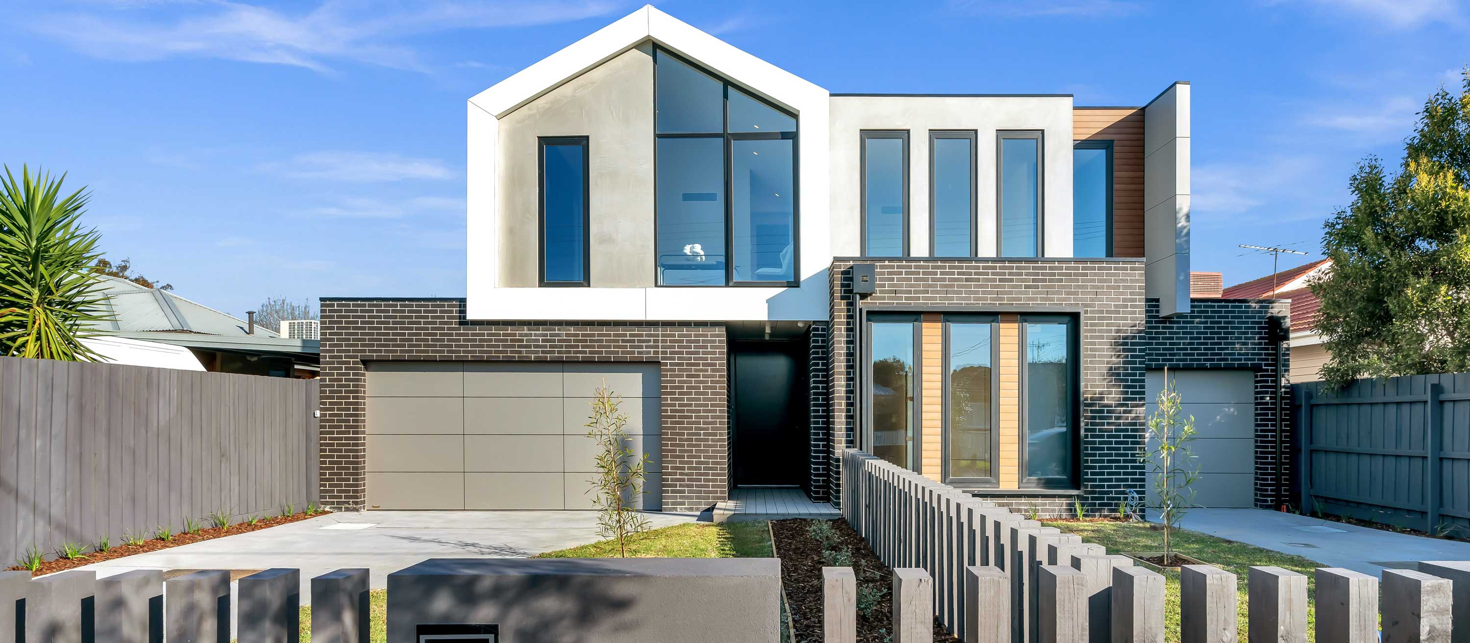 Nice home, modern style, bricks