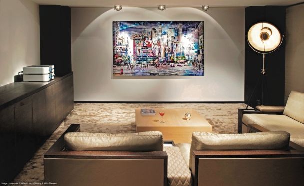 Samsung TV in living room